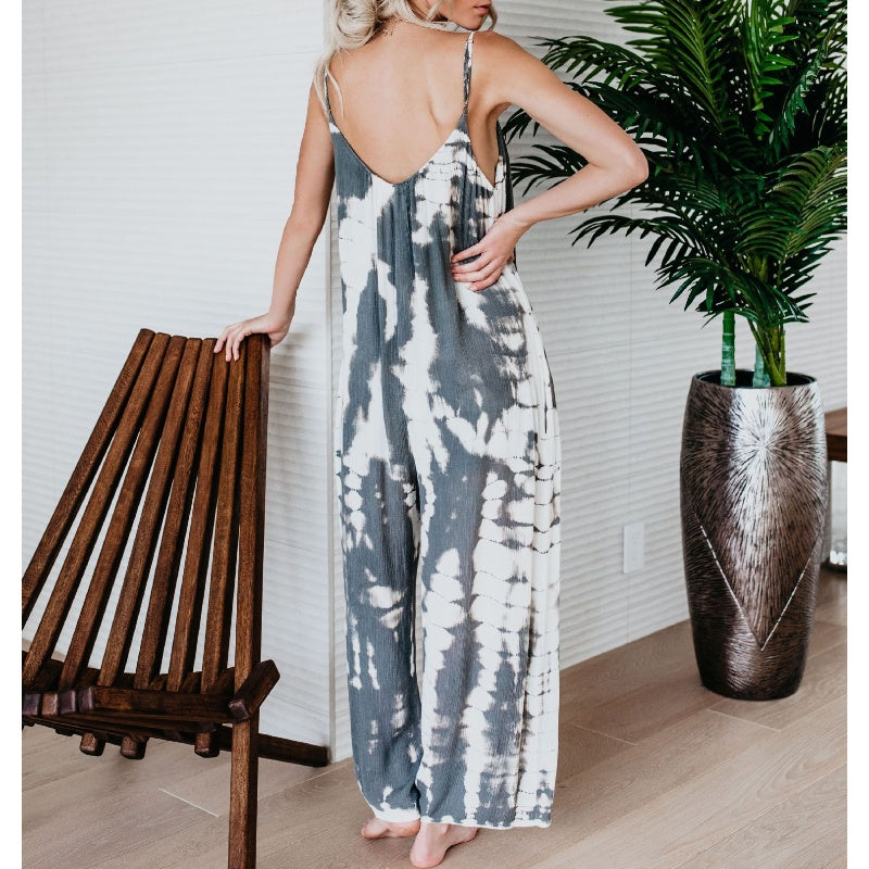 Danuta – Jumpsuit met wijde pijpen
