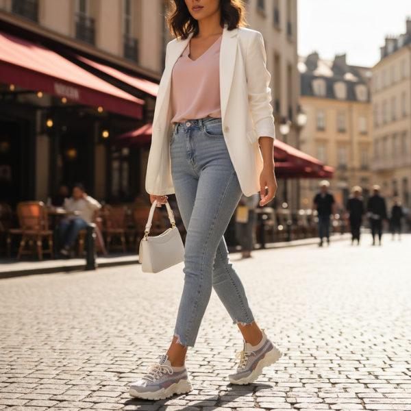 Karina – Lekkie sneakersy o wygodnym kroju na co dzień