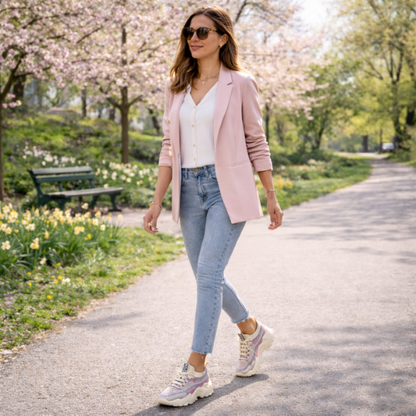 Karina – Lekkie sneakersy o wygodnym kroju na co dzień