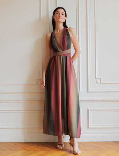 Wanda – Sukienka plisowana maxi