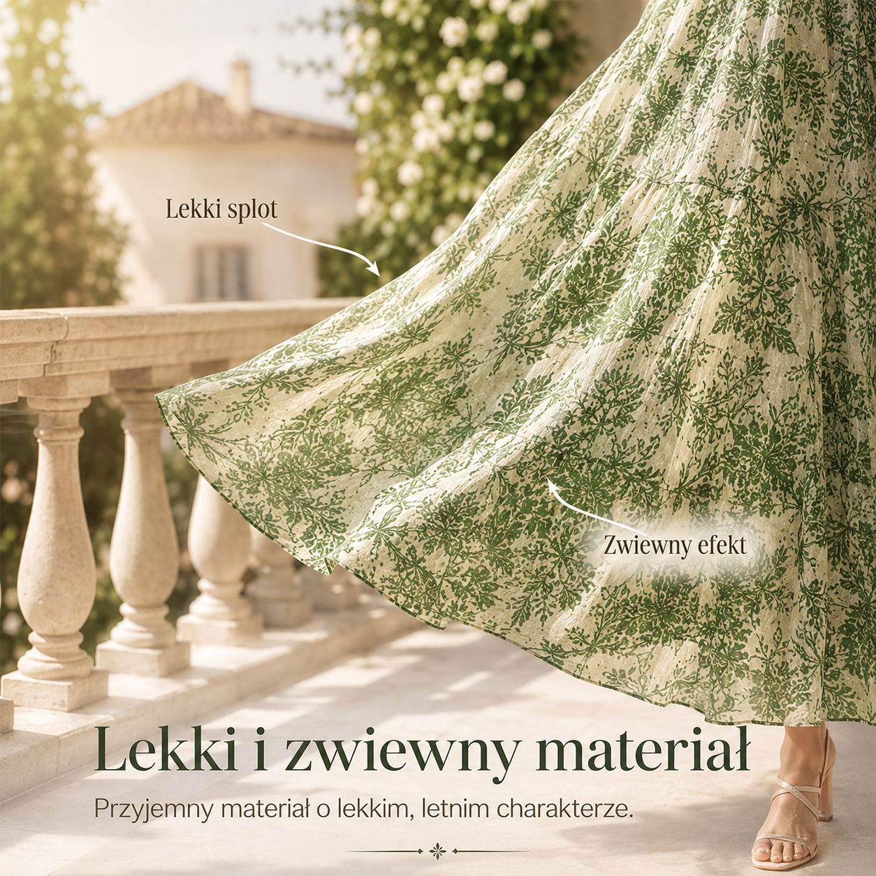 Sandra – Maxi-jurk met bloemenprint