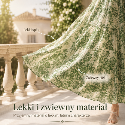 Sandra – Maxi-jurk met bloemenprint