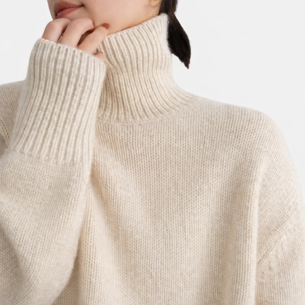 Juliette – luksusowy sweter z golfem