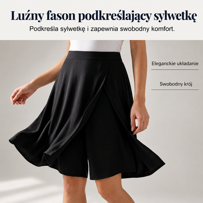 Nina – Skort met asymmetrische voorkant
