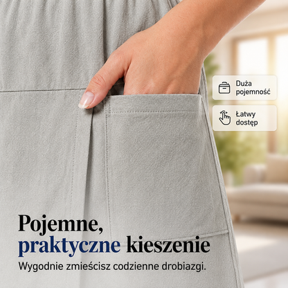 Nina – Skort met asymmetrische voorkant