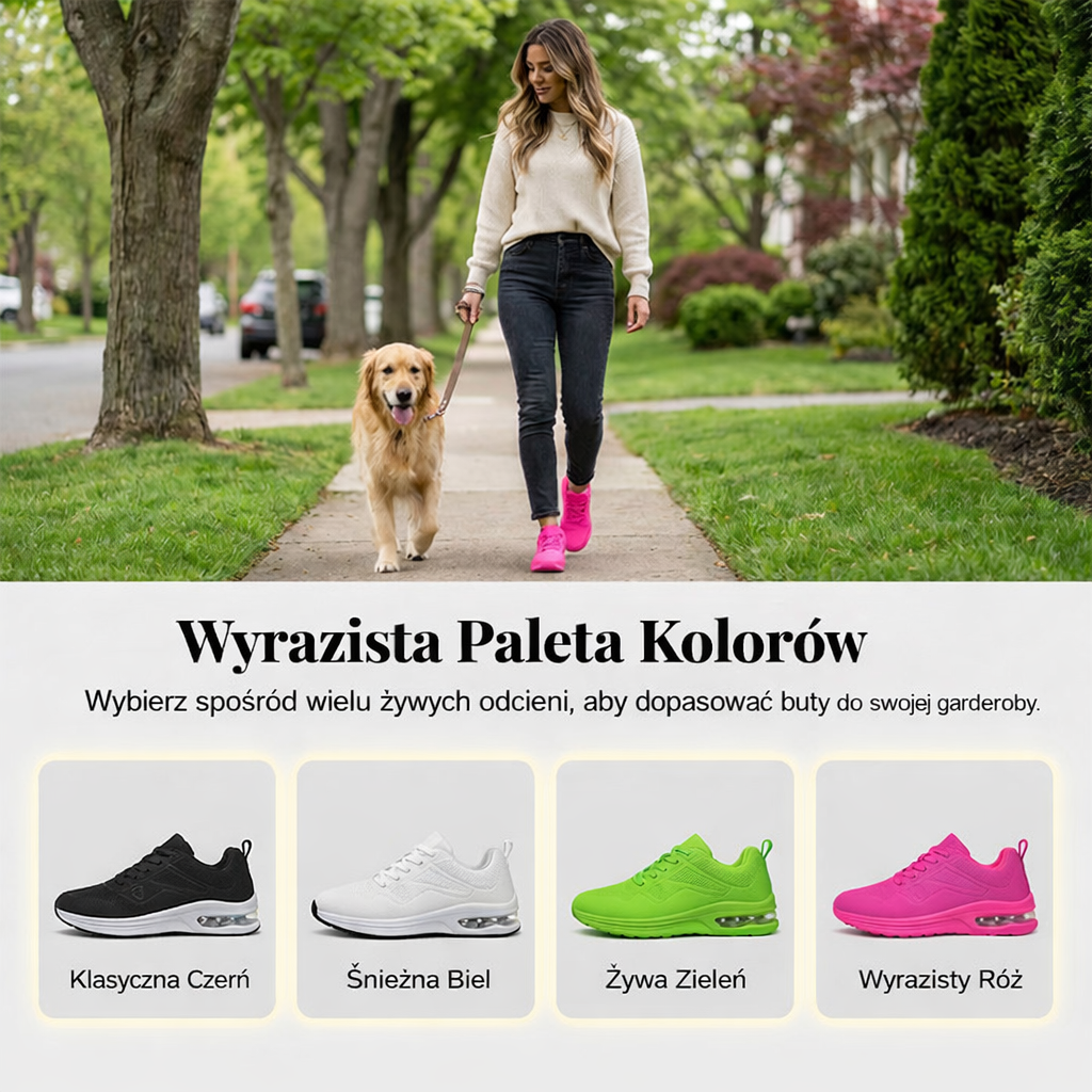 Wiesława – Lekkie sneakersy o wygodnym kroju na co dzień