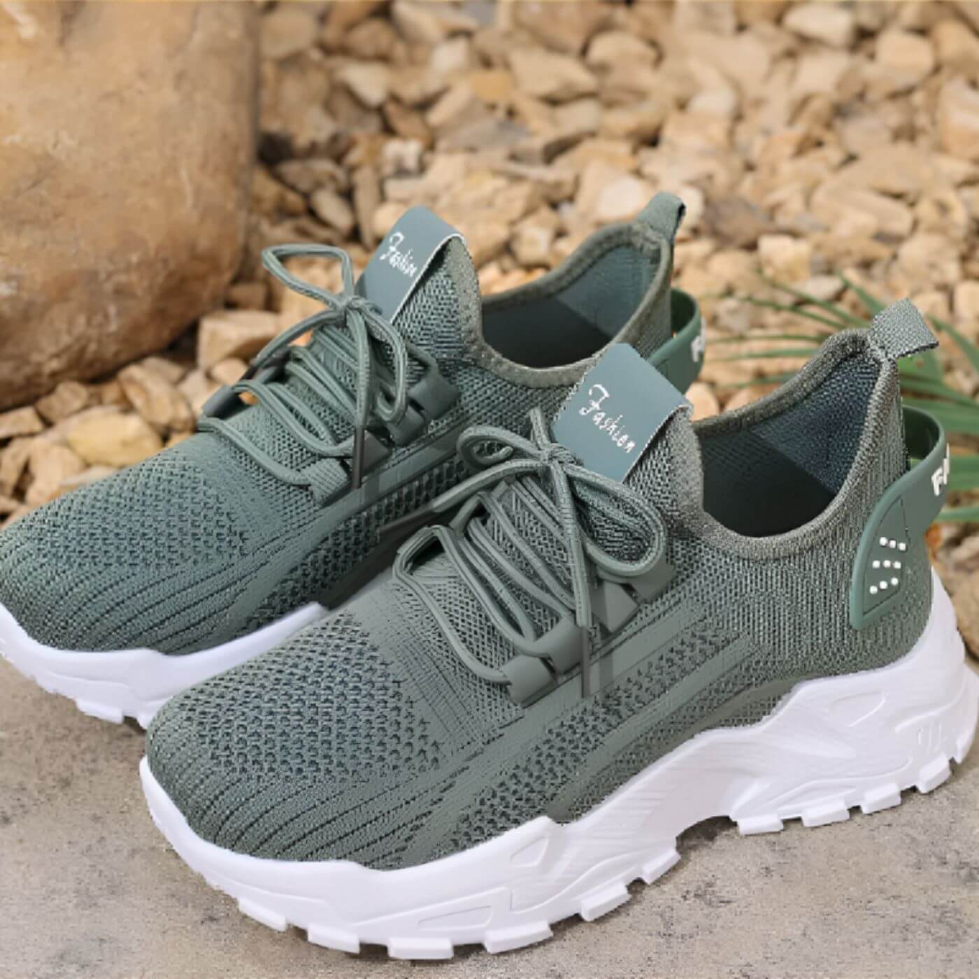 Helena – Sneakersy z kontrastowymi akcentami
