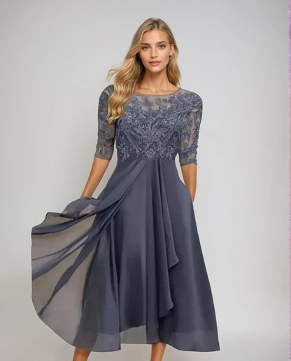 Elżbieta – Elegancka sukienka koronkowa