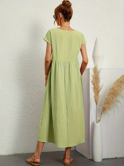 Zofia – Elegancka sukienka o prostym kroju