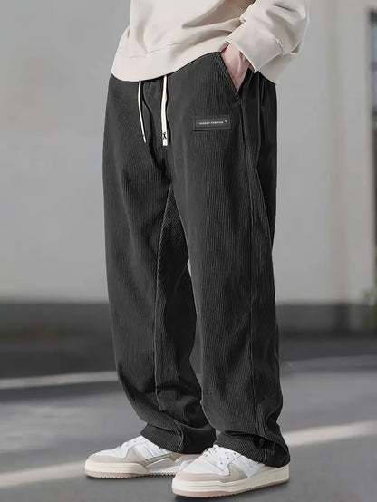 Łukasz – męskie spodnie corduroy ComfortFit