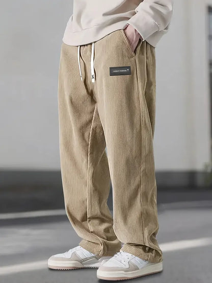 Łukasz – męskie spodnie corduroy ComfortFit