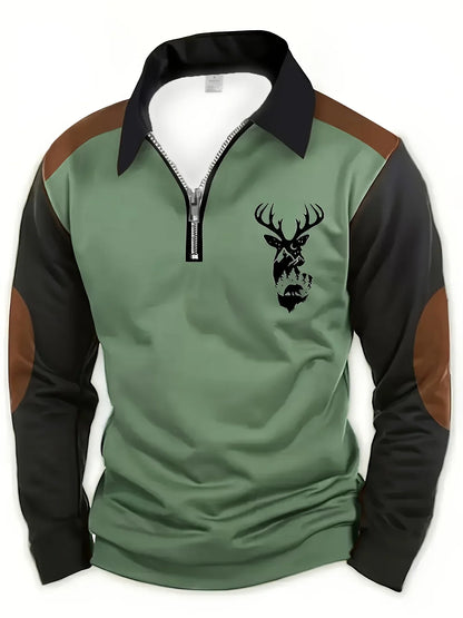 Damian – męski stylowy sweter jesienny