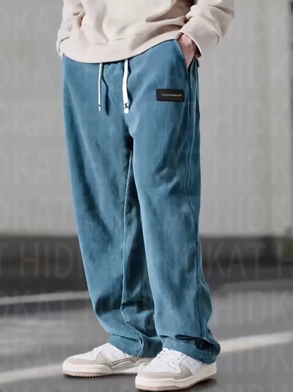 Łukasz – męskie spodnie corduroy ComfortFit