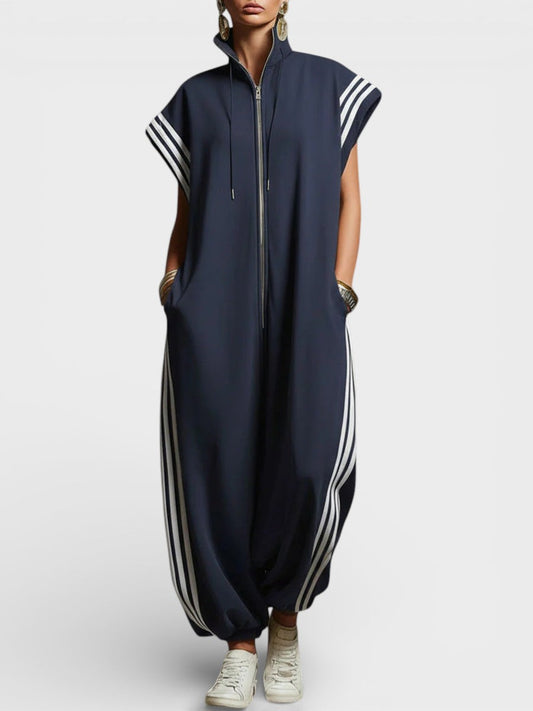 Agnieszka – Jumpsuit met hoge kraag