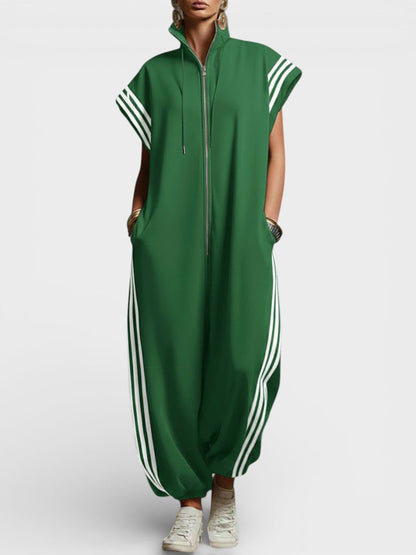 Agnieszka – Jumpsuit met hoge kraag