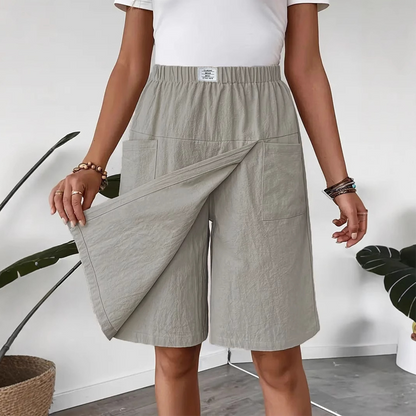 Nina – Skort met asymmetrische voorkant