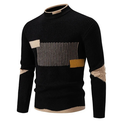 Kamil – męski sweter z okrągłym dekoltem