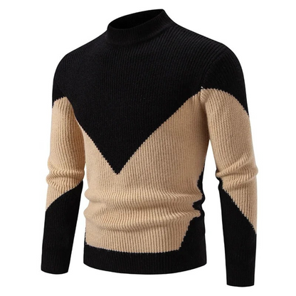 Kamil – męski sweter z okrągłym dekoltem